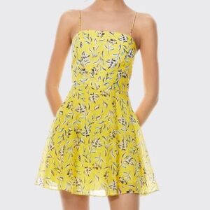 Alice + Olivia Glinda Spaghetti Strap Dress